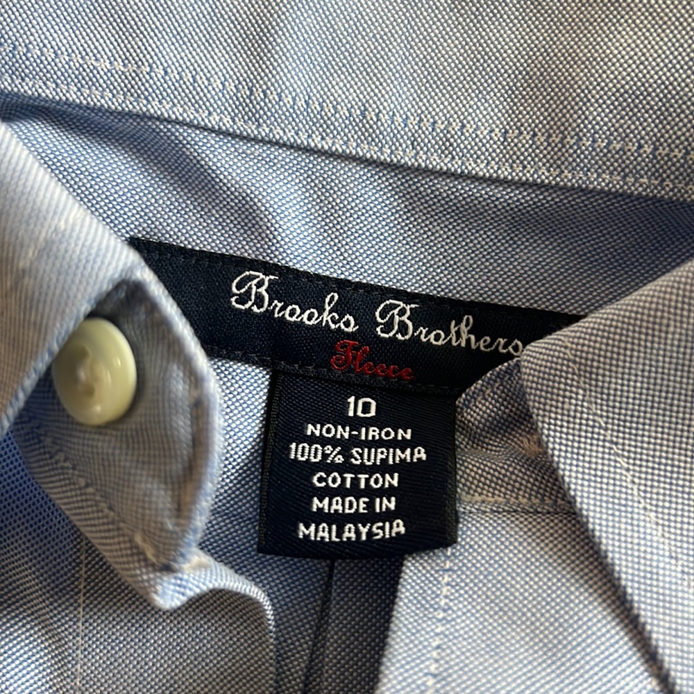 Brooks Brothers Fleece Supima Cotton 10 - Picture 5 of 5